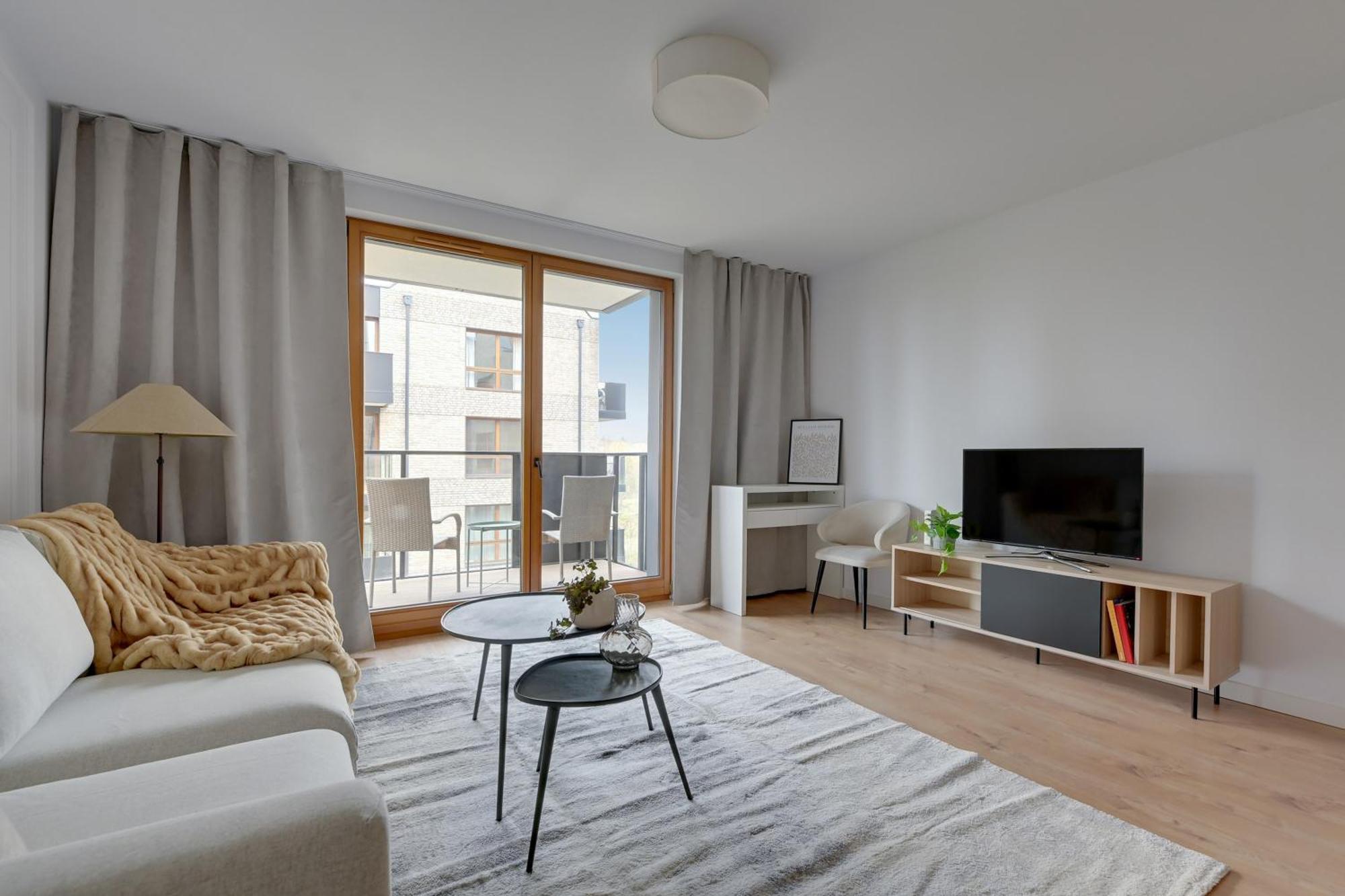 Front Park Apartments With Parking By Lion Apartments Gdańsk Eksteriør billede